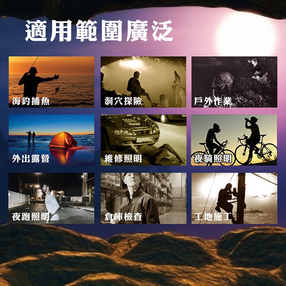 五燈爆亮款伸縮超強光頭燈 T6強光頭燈 L2爆亮頭燈 五眼旋鈕式 三眼頭燈