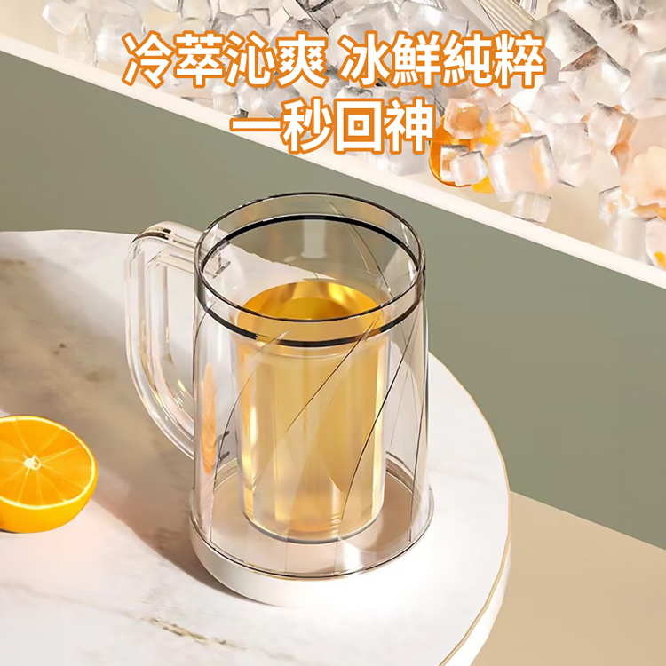 急速製冷雙層冰塊杯