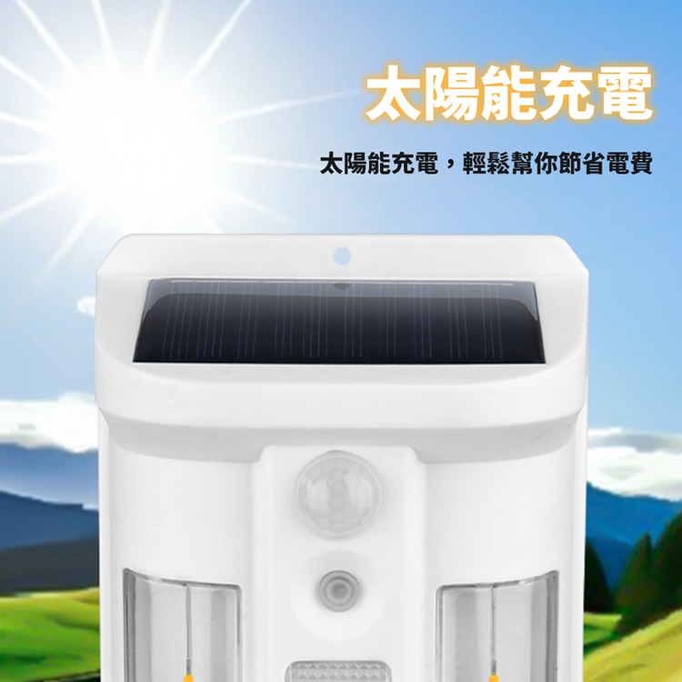 智能光控太陽能感應照明燈 防水感應燈 太陽能燈