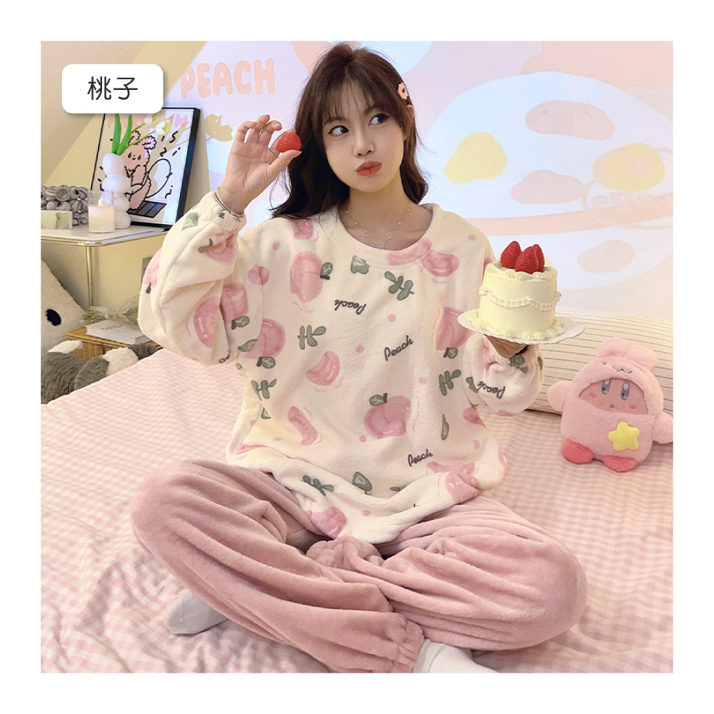 親親動物系列珊瑚絨睡衣 8色可選