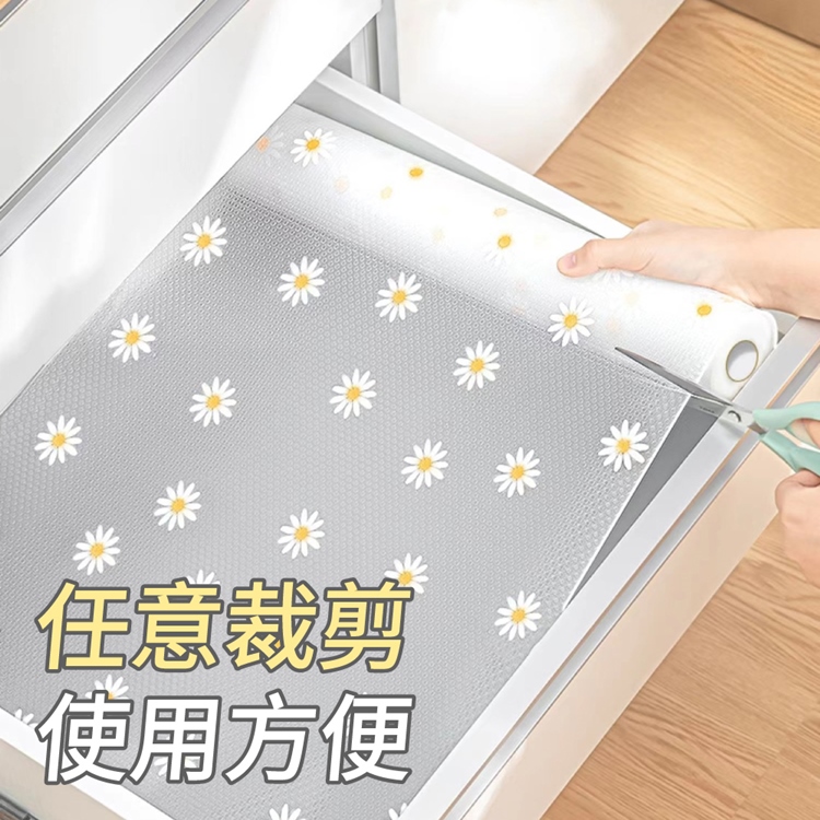 防水防油污印花櫥櫃墊 防滑顆粒 可重複使用 防潮櫥櫃墊