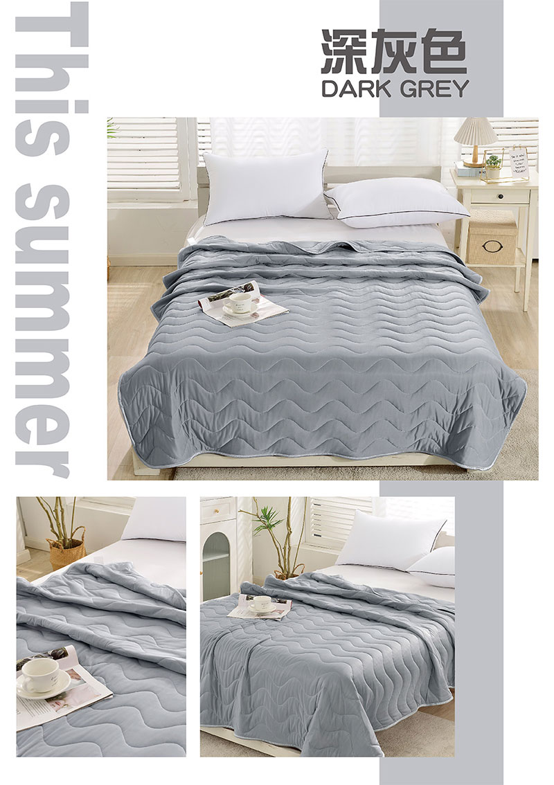 超涼感波浪冰絲冰淇淋涼被 150X200cm