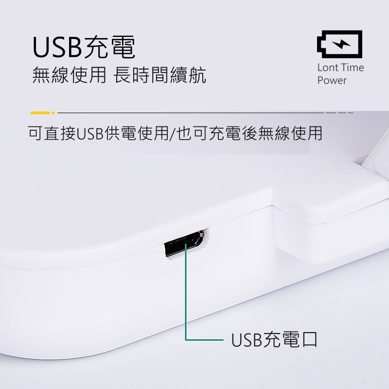 無線款 USB供電款桌上型自動旋轉涼風循環扇