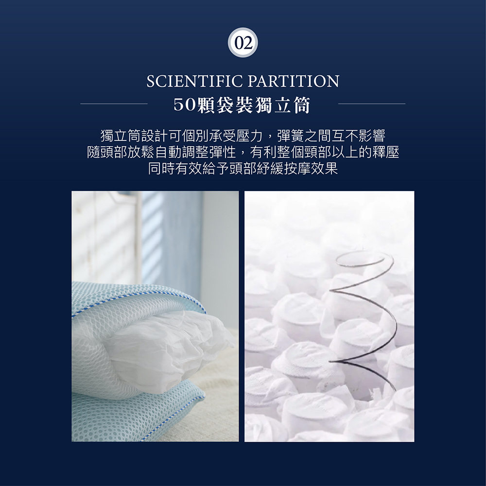 【BEST】台灣製機能獨立筒枕頭共六款 天絲/涼感石墨烯/氣壓可調式/可水洗枕