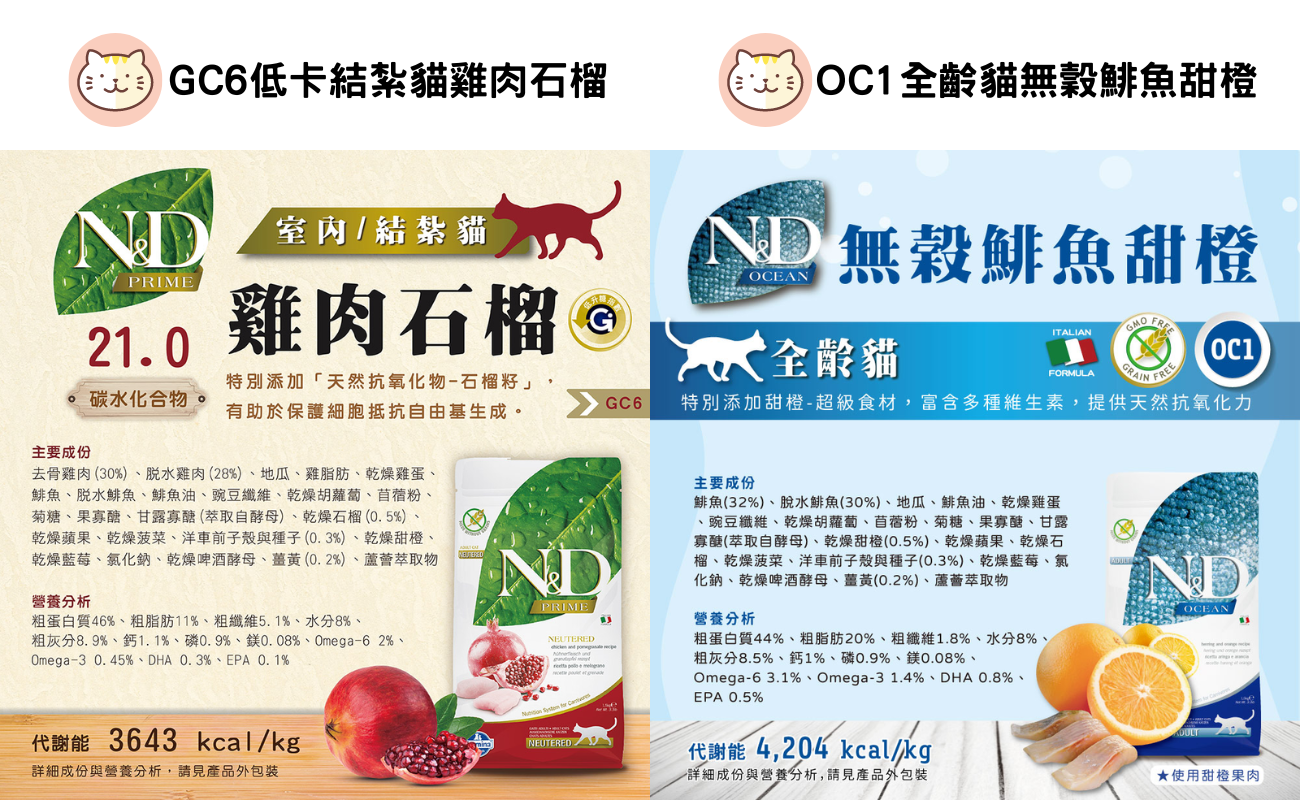 【 Farmina法米納】貓飼料全品項任選(1.5KG/ 5KG/10KG)貓糧