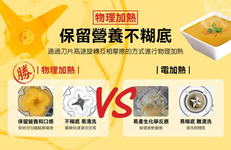 【3/22-4/15漢美馳烘焙大賞★滿額折下單抽】專業觸控式破壁調理機(5892