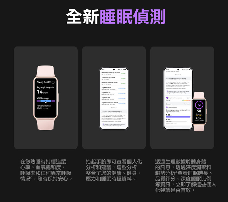 【HUAWEI 華為】Bnad 10 1.47吋智慧手環 健康手環 智能手錶