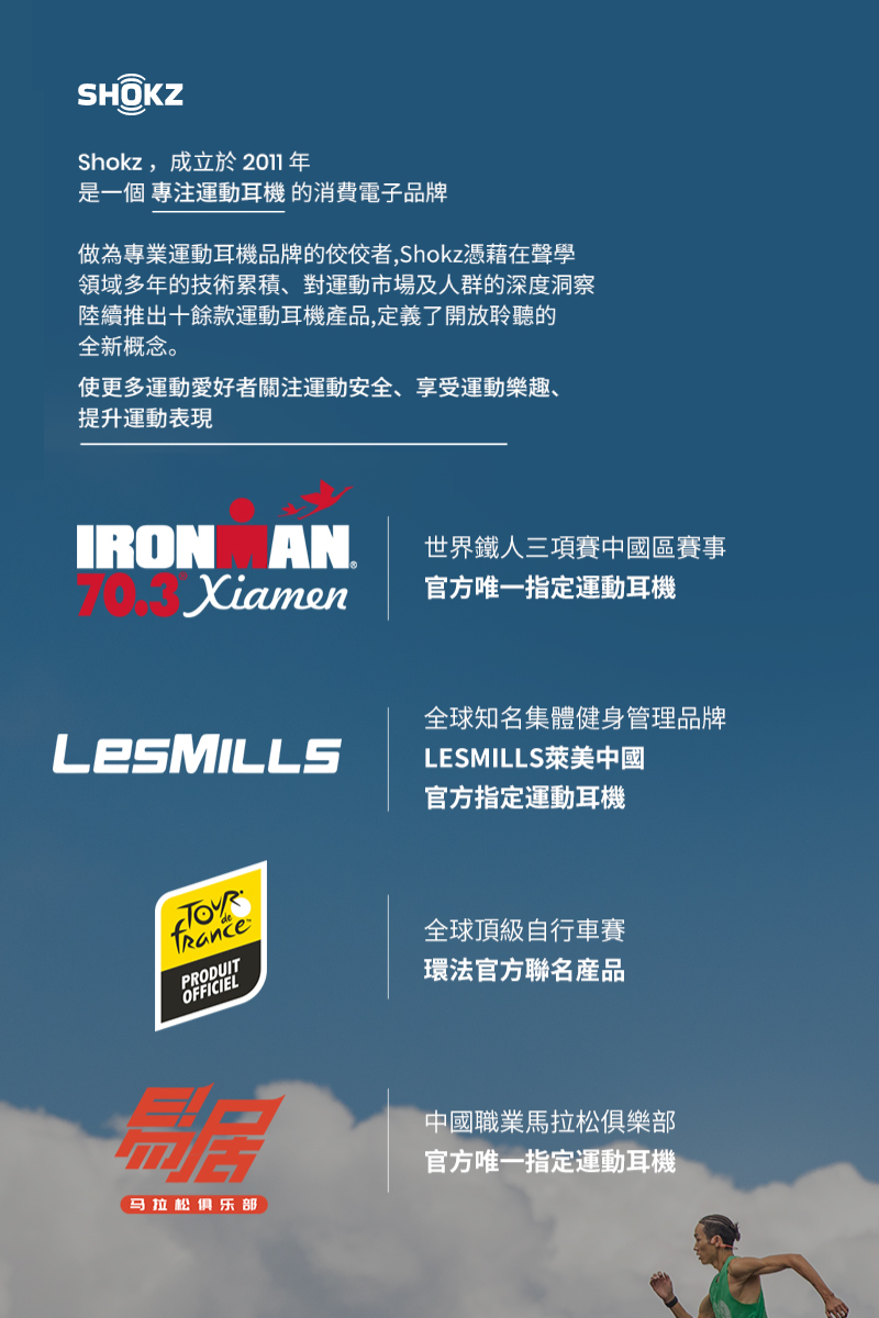 【SHOKZ】OPENRUN PRO 骨傳導藍牙運動耳機