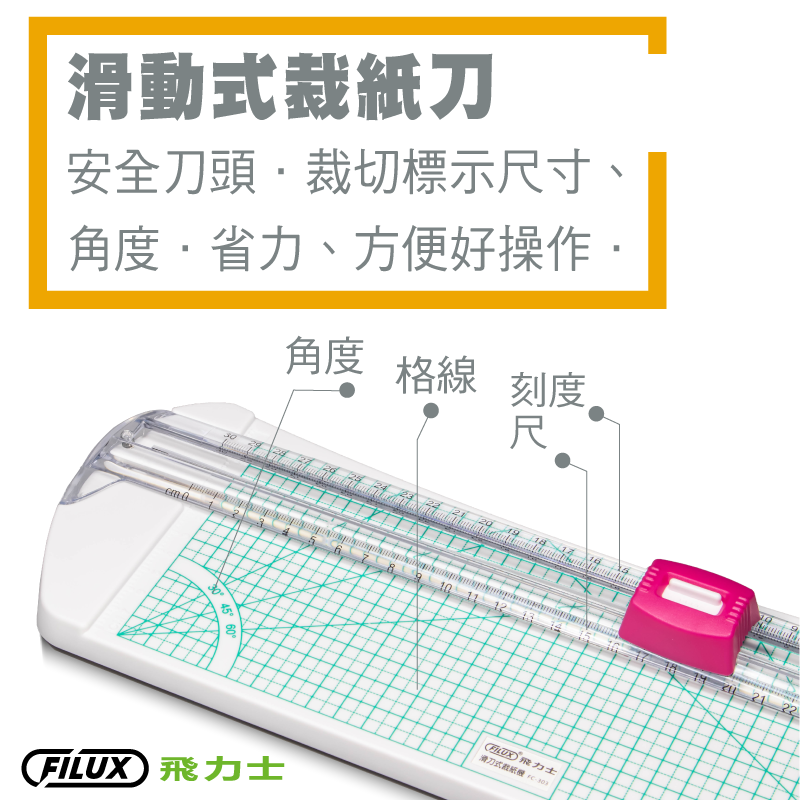 【 FILUX 飛力士】A4專業護貝機 LM-931+裁紙機FC-302/303