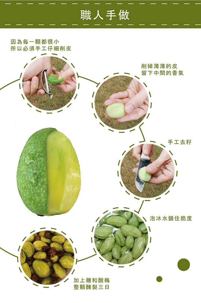 【屏東陳媽媽】頂級原粒一整顆芒果青400g 限量一年一產 酸甜脆口