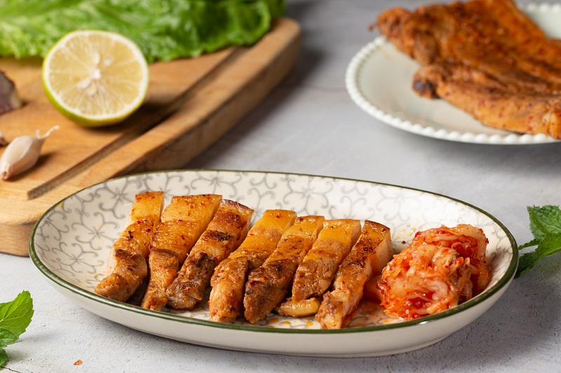 八色豬五花烤肉組