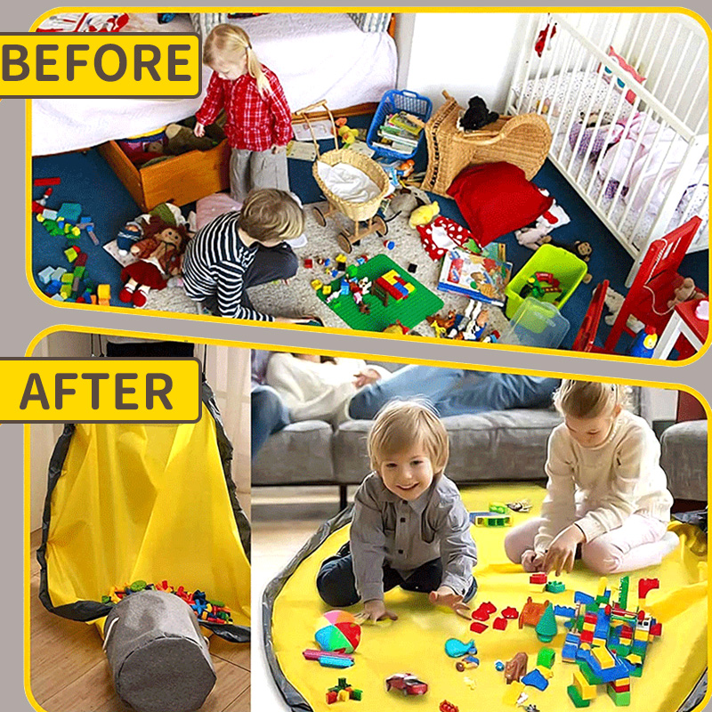 【逛逛市集】大容量牛津布收納桶 野餐墊