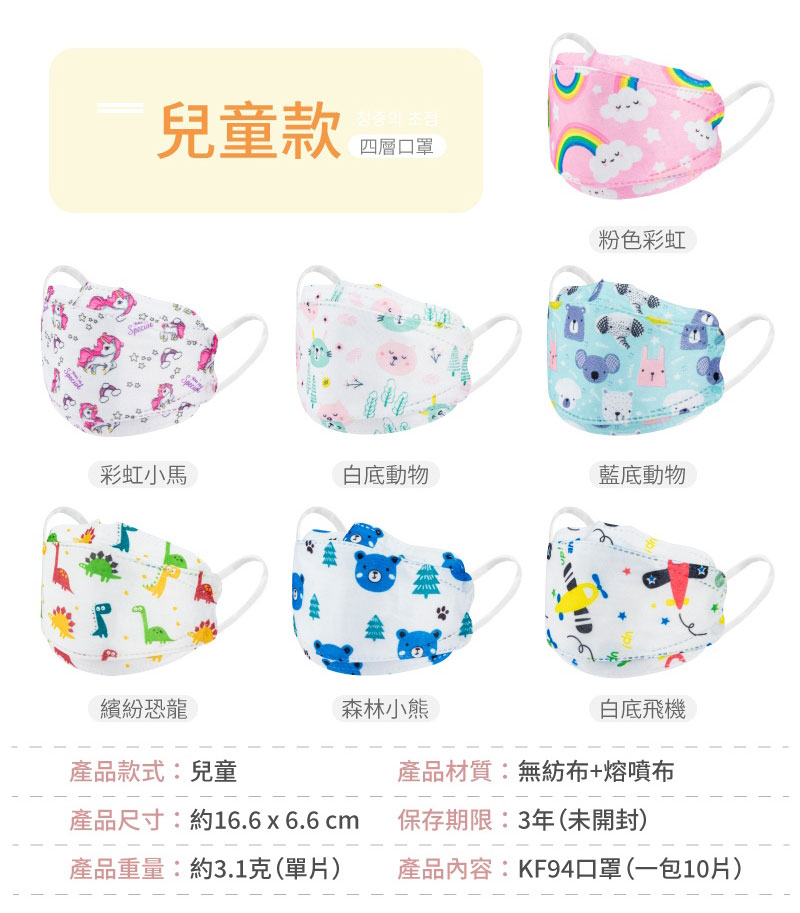 KF94韓版立體口罩