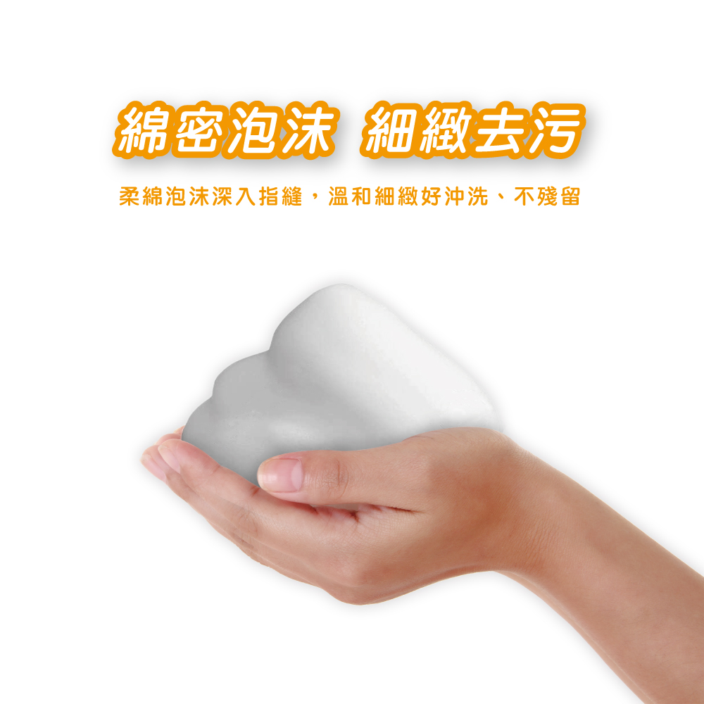 【白魔女工坊】甜密蘋果香抗菌洗手慕斯+補充瓶(500ml 1+1組合 台灣製)