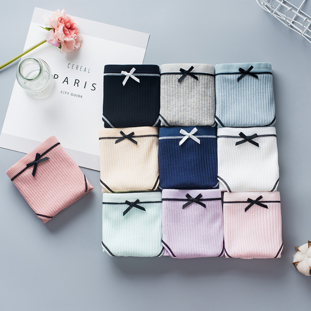 加大碼中腰極舒棉內褲