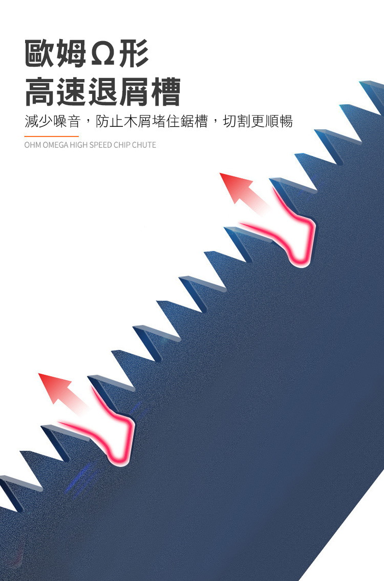 戶外手工折疊三面磨齒鋸