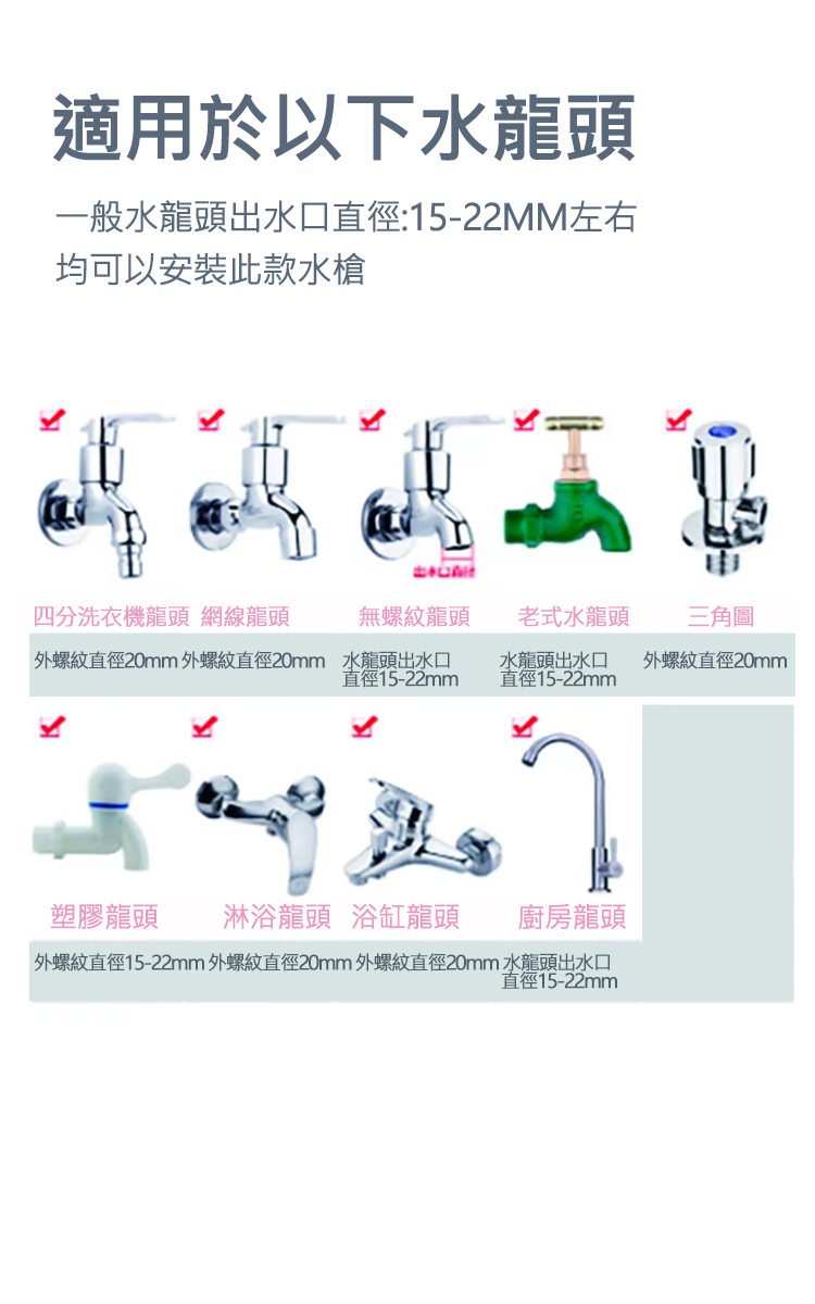 黑金剛高壓合金噴水槍頭
