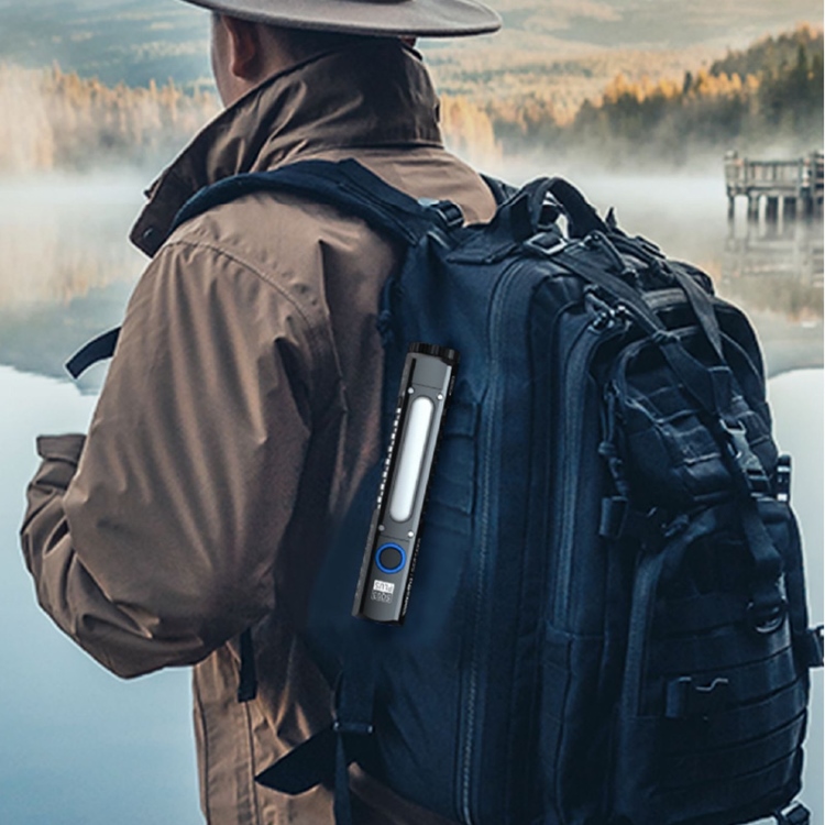 多段式COB強磁工作手電筒