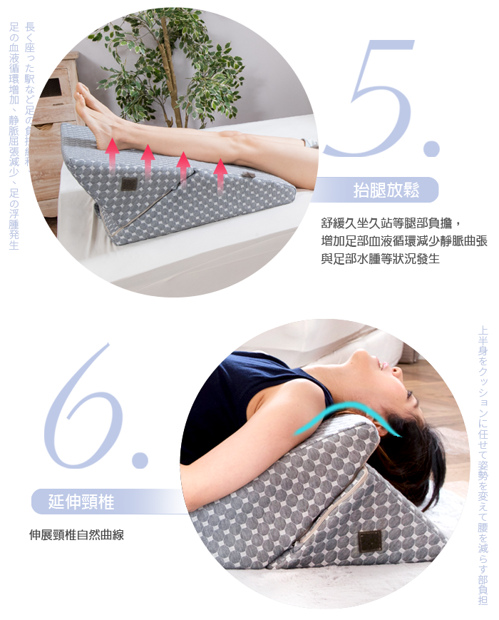 限時獨家贈品【日本藤田】5in1多功能護腰美背墊 人體工學美姿靠墊 靠枕 椅墊