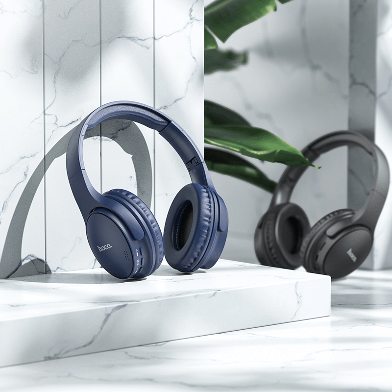 【hoco】威曼藍芽頭戴式耳機 耳罩式耳機 W40