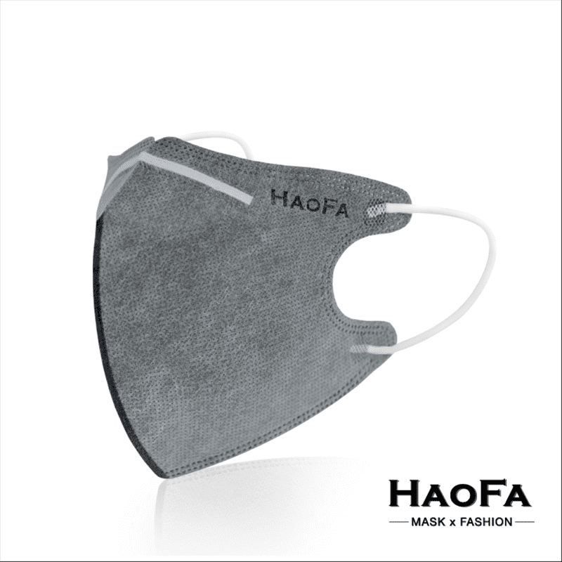 【HAOFA】『 3D 氣密型立體口罩』『高質量活性碳親子款』 50入/盒