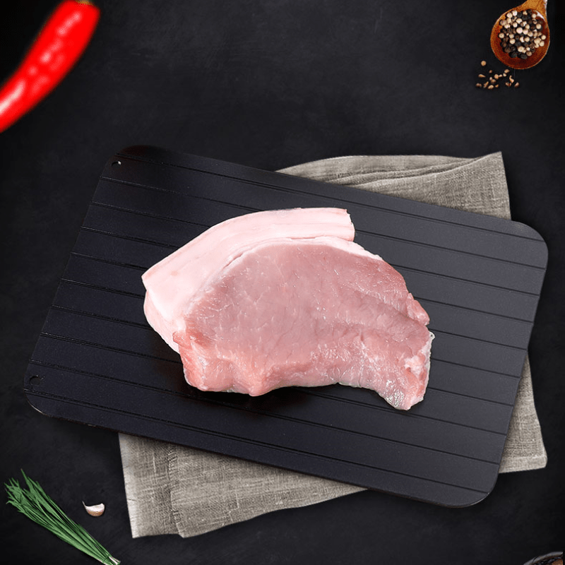 鋁合金快速解凍板 海鮮牛排肉類急速解凍盤