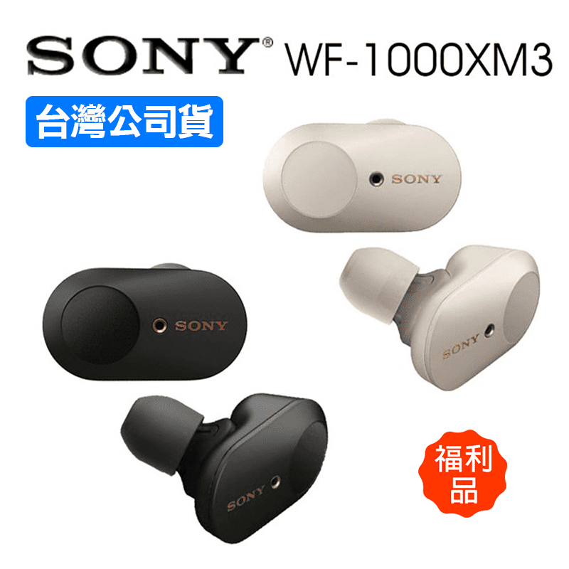 SONY真無線降噪入耳機WF-1000XM3
