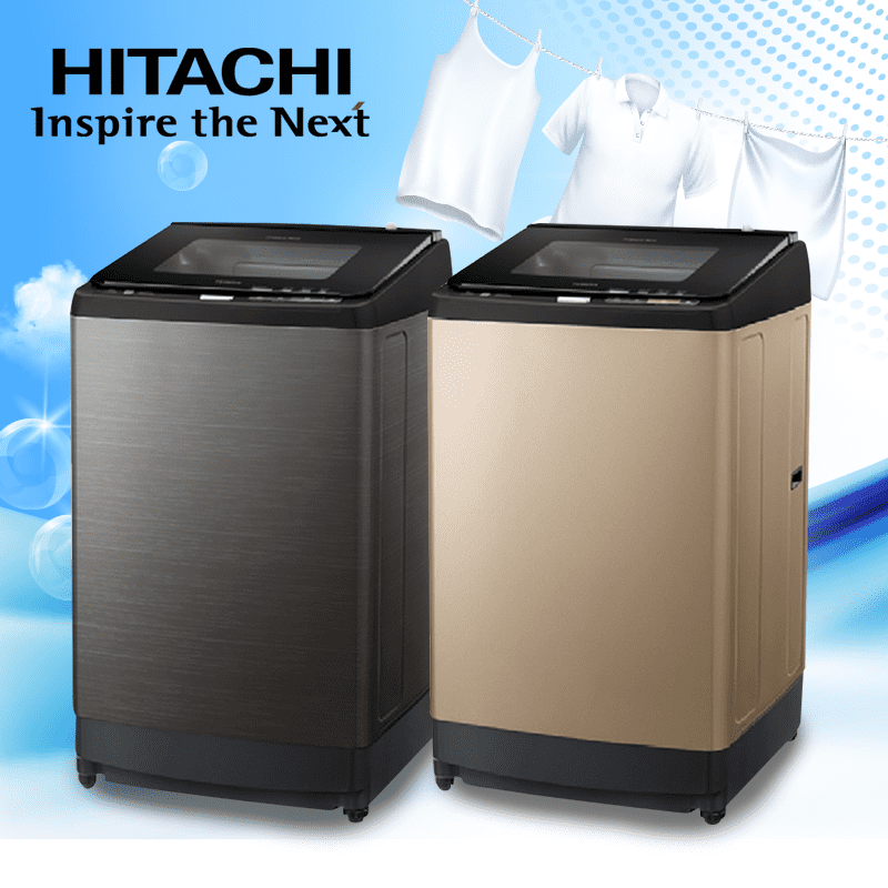 HITACHI日立18KG變頻直立洗衣機SF180XBV,限時7.4折,請把握機會搶購!