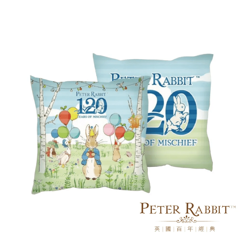 【PETER RABBIT】比得兔百年經典抱枕 午安枕 3款任選