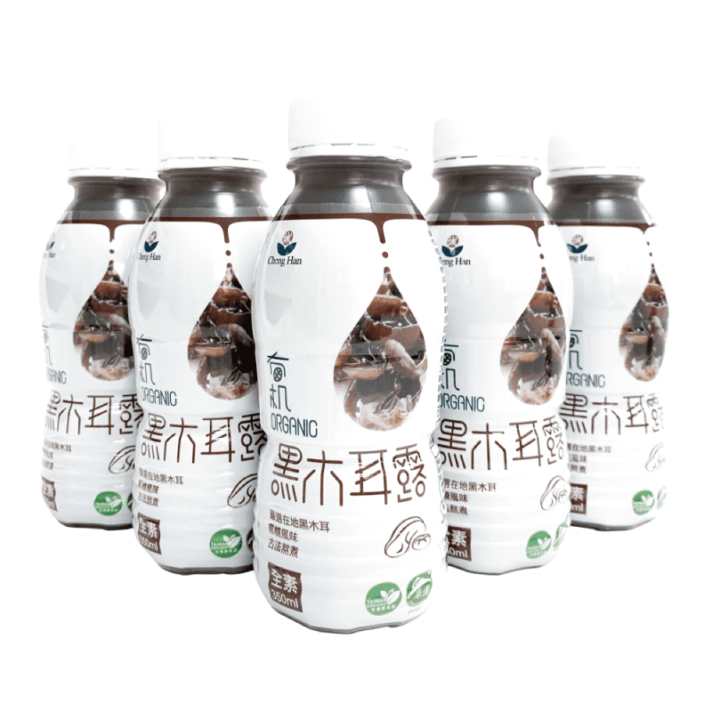 【雙認證】誠漢有機黑木耳露350ml/瓶 24瓶/箱