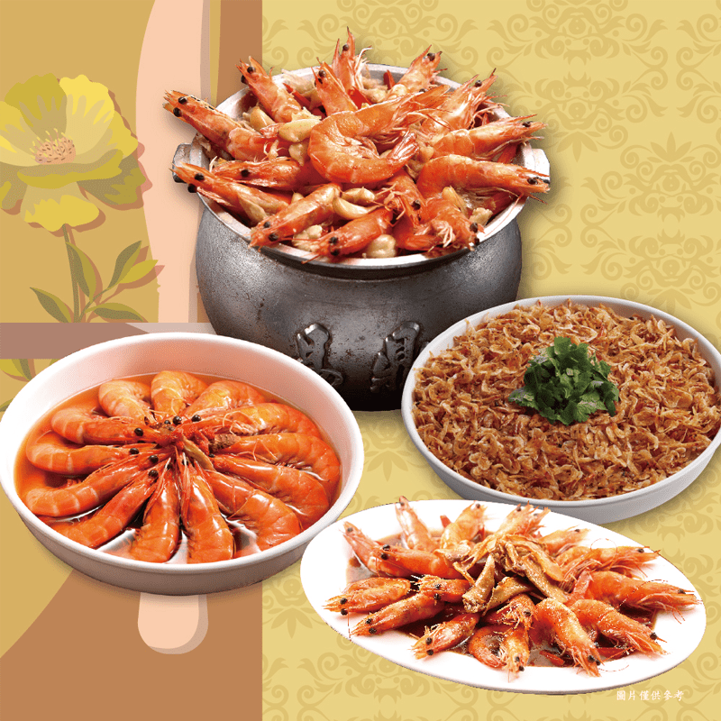 【易鼎活蝦】來店必點熟白蝦料理(紹興/蒜頭/麻油)&amp;櫻花蝦油飯