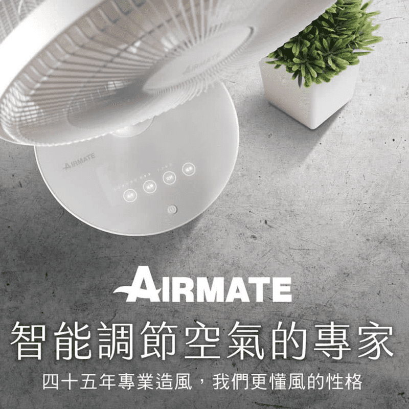 【AIRMATE 艾美特】12吋DC不鏽綱馬達立扇FS30002R