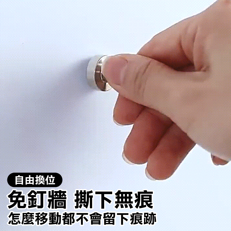 強力磁吸掛勾 環形 高承重力 (多尺寸任選)