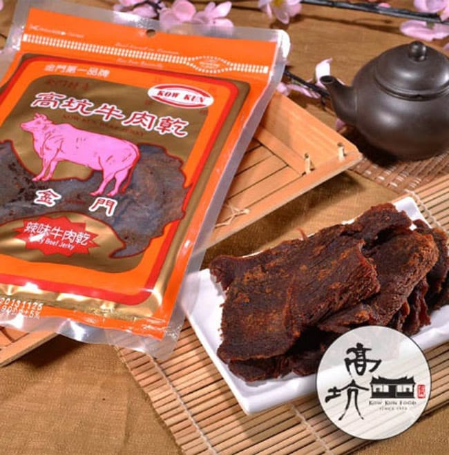 金門高坑牛肉乾-辣味180g