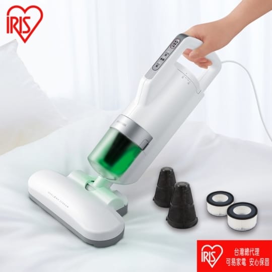 日本IRIS 雙氣旋智能除蟎吸塵器/耗材組IC-FAC2