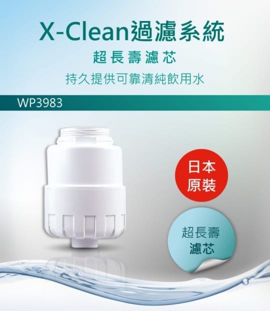 【Philips 飛利浦】飛利浦超濾複合濾芯(WP3983)