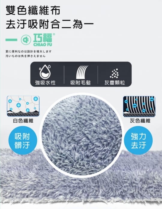CHIAO FU 巧福(增組改圖)【CHIAO FU 巧福】360度乾濕兩用免手