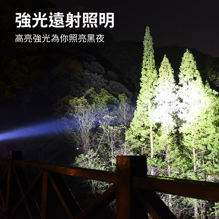 360°可視高亮COB露營頭燈