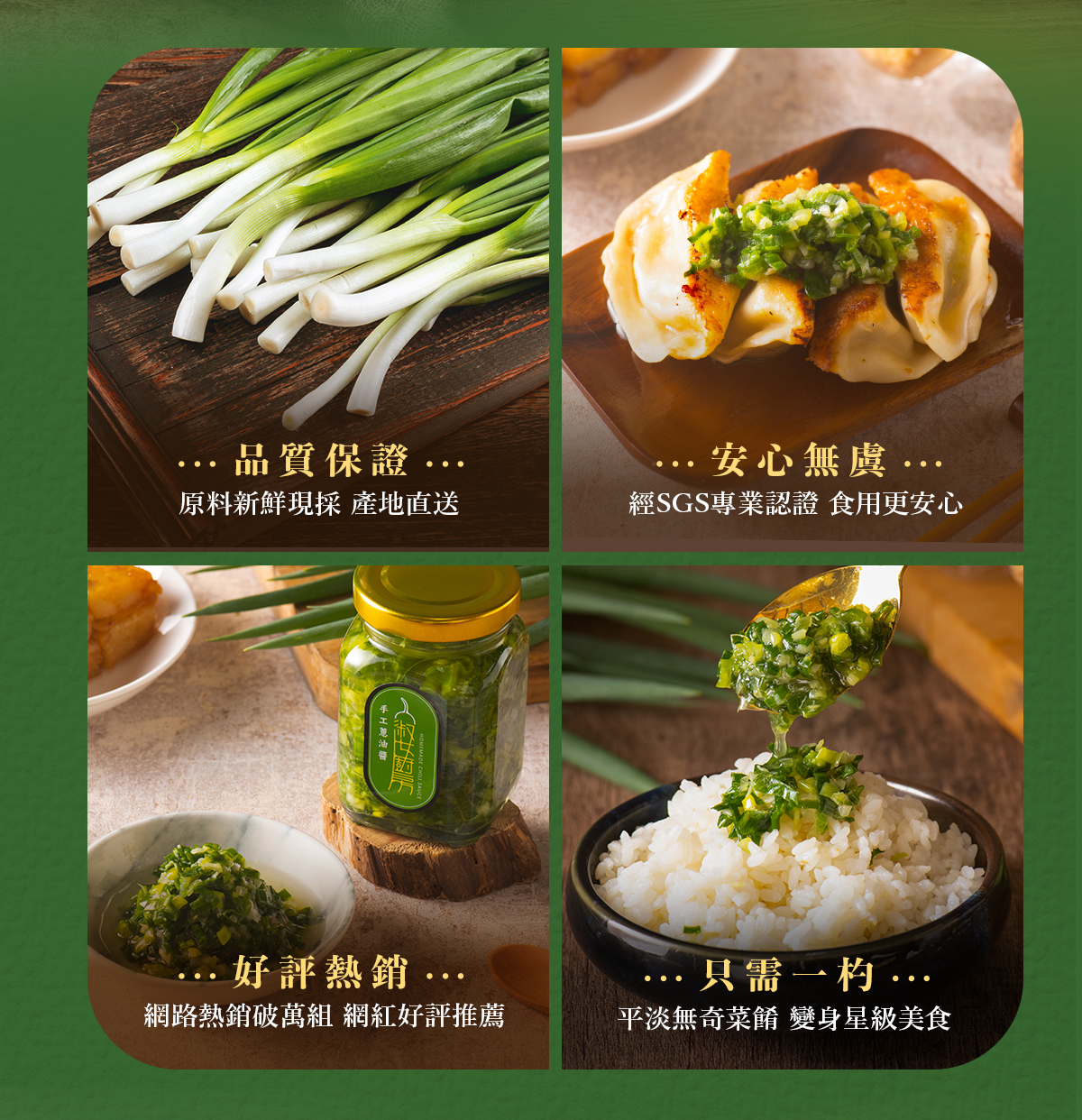 【淑女廚房】手工拌醬任選(香菜醬／韭菜醬／蔥油醬／蒜油醬／香蒜辣椒醬／九層塔醬)