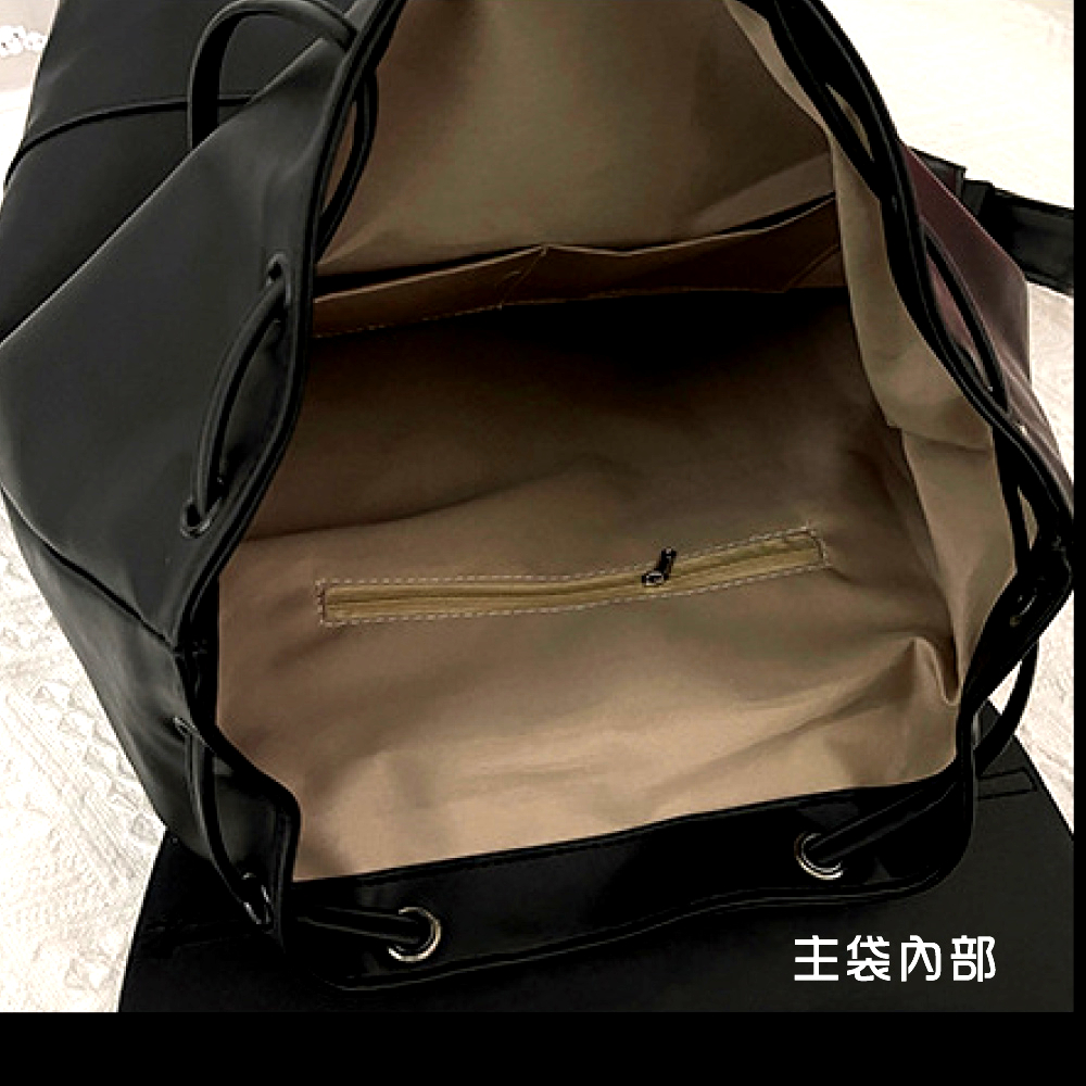 新潮流造型超大容量時尚後背包 電腦包 旅型包 通勤包 兩色任選