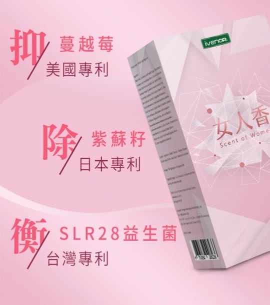【iVENOR】女人香蔓越莓私密膠囊