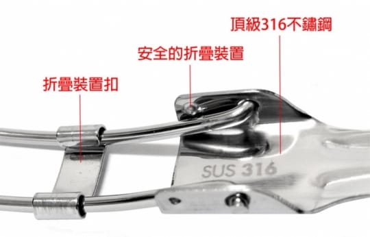 【RICO 瑞可】頂級環保不鏽鋼#316摺疊餐具組(2入)