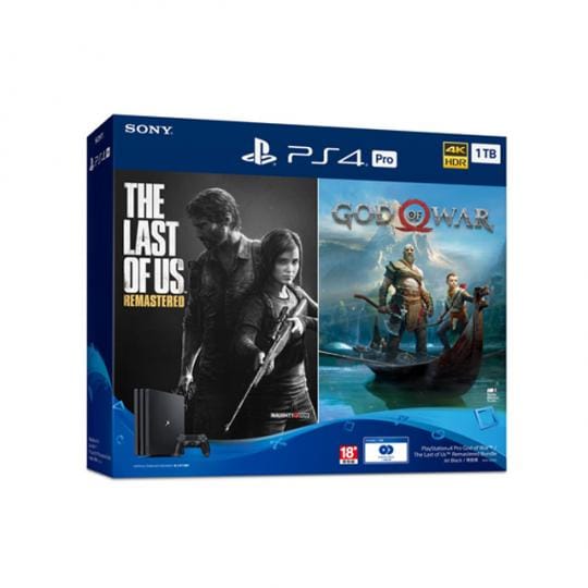 【SONY 索尼】PS4 Pro 1TB(戰神、最後生還者 同捆組