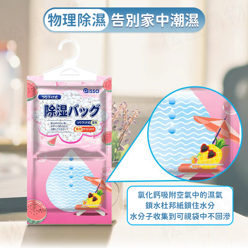 大容量吊掛式除濕袋100g 超強力吸水量500ml 除濕包 去霉防潮