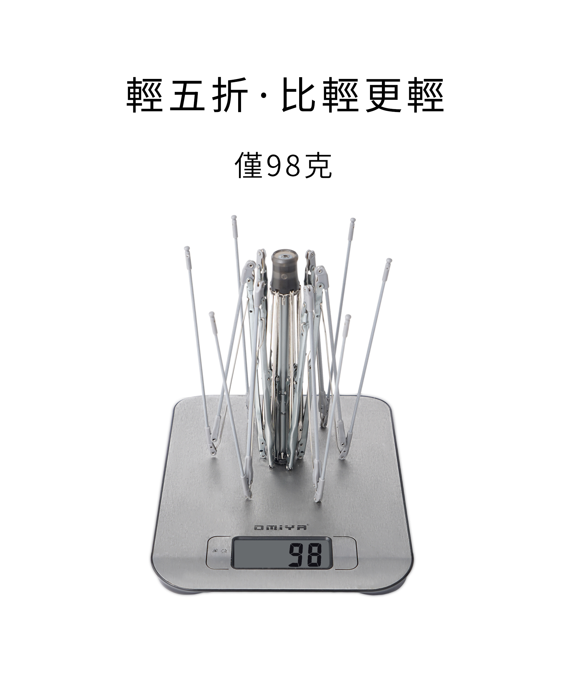 鈦鎂鋁合金奈米科技晴雨傘超輕傘