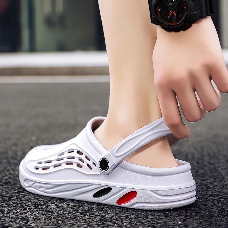 不臭不響防滑舒適洞洞鞋 涼鞋