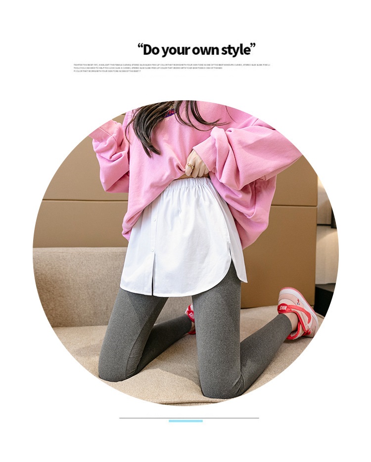 秋冬加厚顯瘦防走光百搭假長版遮屁裙 修身顯瘦 內搭裙