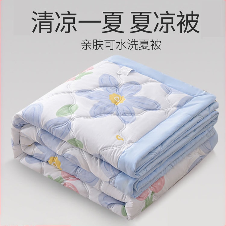 【枕頭俠】清涼一夏水洗棉夏涼被 夏被 空調被180x200cm