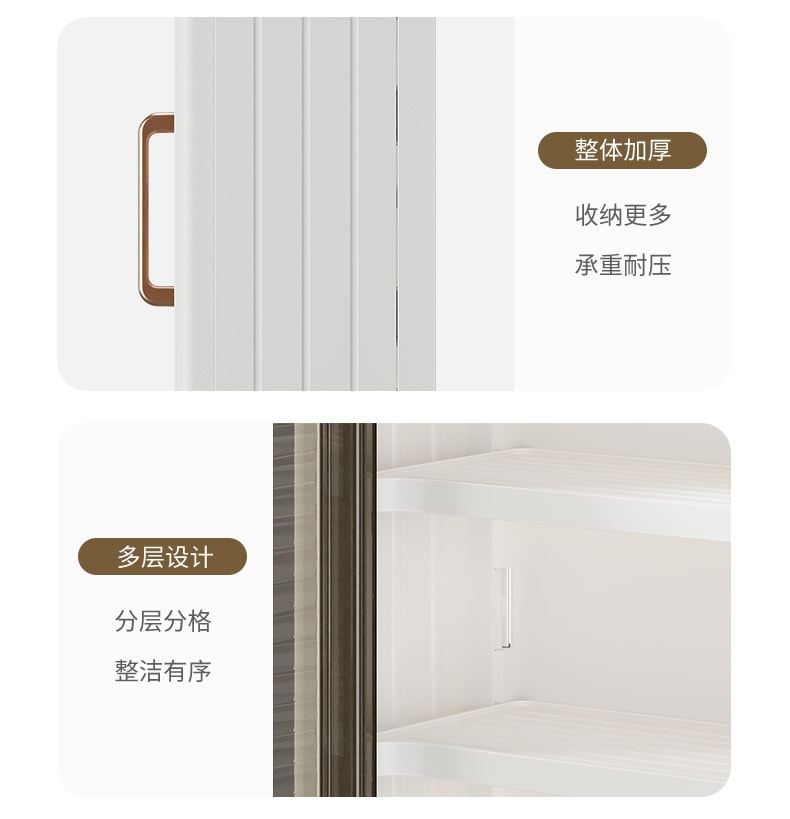 浴室免打孔可折疊壁掛置物架 磁吸門收納櫃  32x13x40.5cm
