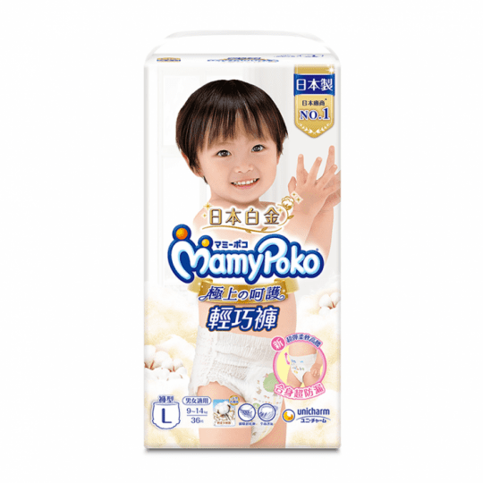 日本滿意寶寶輕巧褲尿布